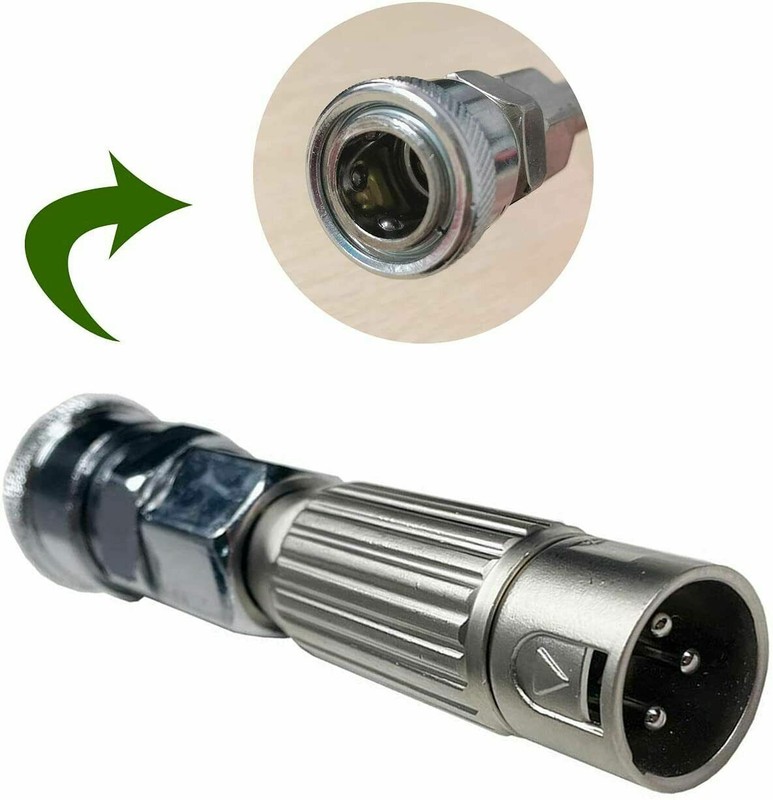 Machine Attachements Vac-u-lock Connector Adapter Change To 3XLR Interface New gallery