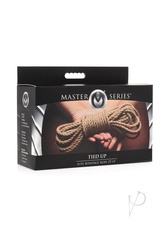 Master Series Tied Up Jute Bondage Rope 25ft – Tan