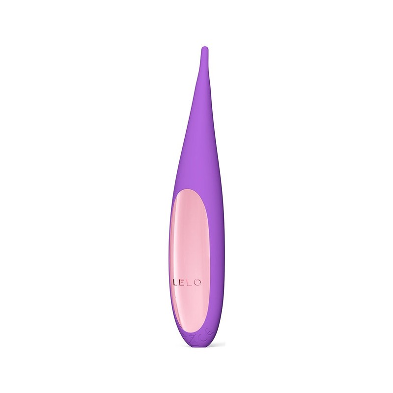 Lelo Dot Travel Clitoral Pinpoint Vibrator Purple Massager Wand Toy Couples Luxu