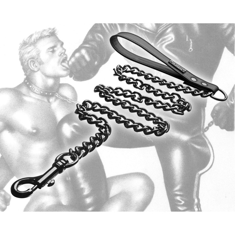 Tom of Finland Gun Metal Chain Leash gallery