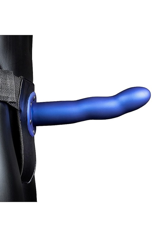High Quality- Luxury-Hollow-Strap-On-Penis- 8 Inches- Adult-Sex-Toy-G-Spot-Blue gallery