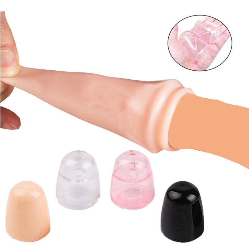 Penis Glans Sleeve Foreskin Extension Cock Ring Enlargement Sex Toy Male Condom gallery