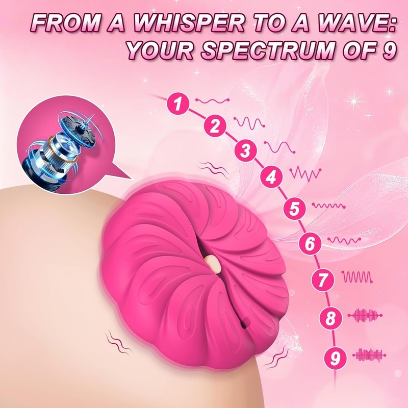 Nipple Clamps App Remote Control 9 Vibration Modes Sex Toys Female Pleasure gallery