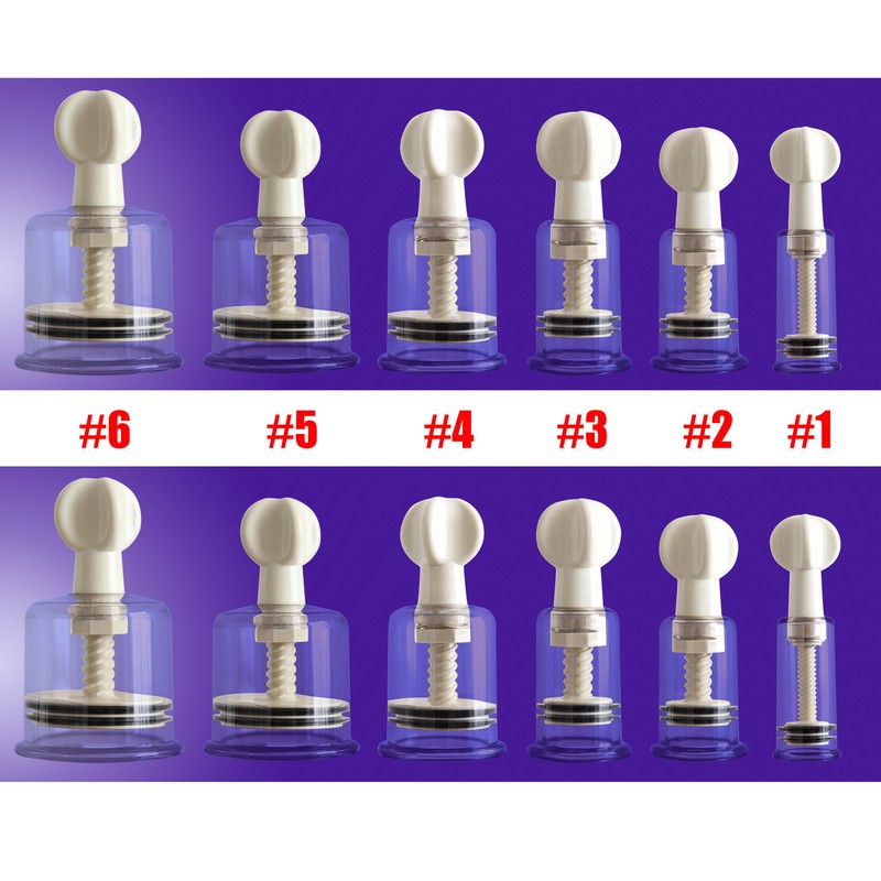 Female Bondage Nipple Sucker Breast Enlarger Clit Suction Massager Cup Sex Toys