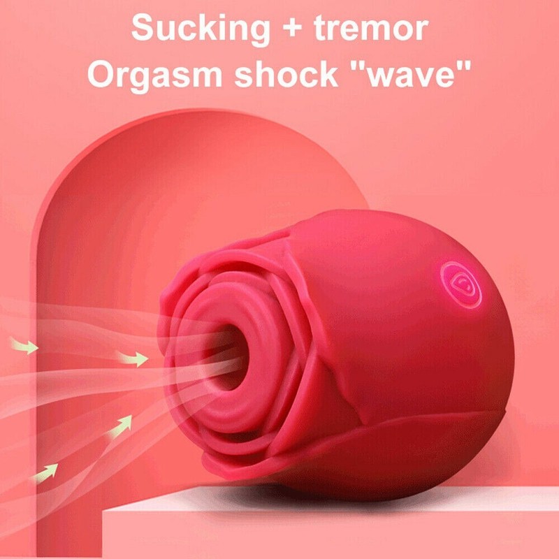 10-speed Rose Vibrator G-spot Dildo Clitoral Sucking For Women Sex Toys gallery