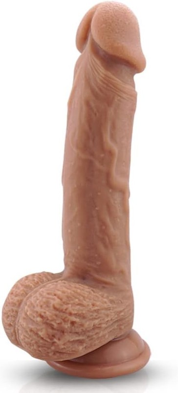 9 Inch Silicone Realistic Dildo Soft Large Dildos for Women with Strong Suction