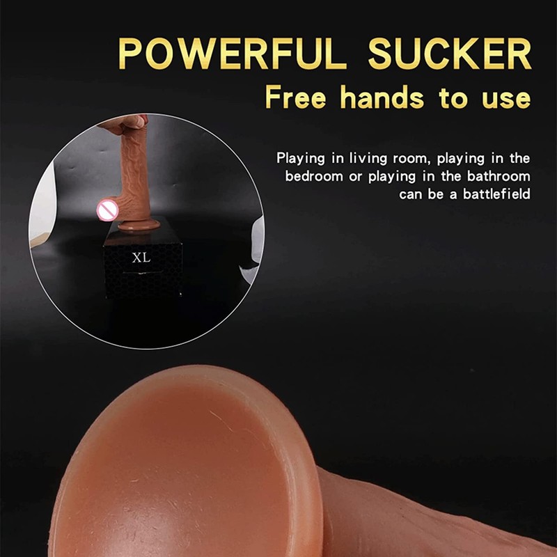 Telescopic Realistic Thrusting Dildo Vibrator Sex Toys for Women Remote Control gallery