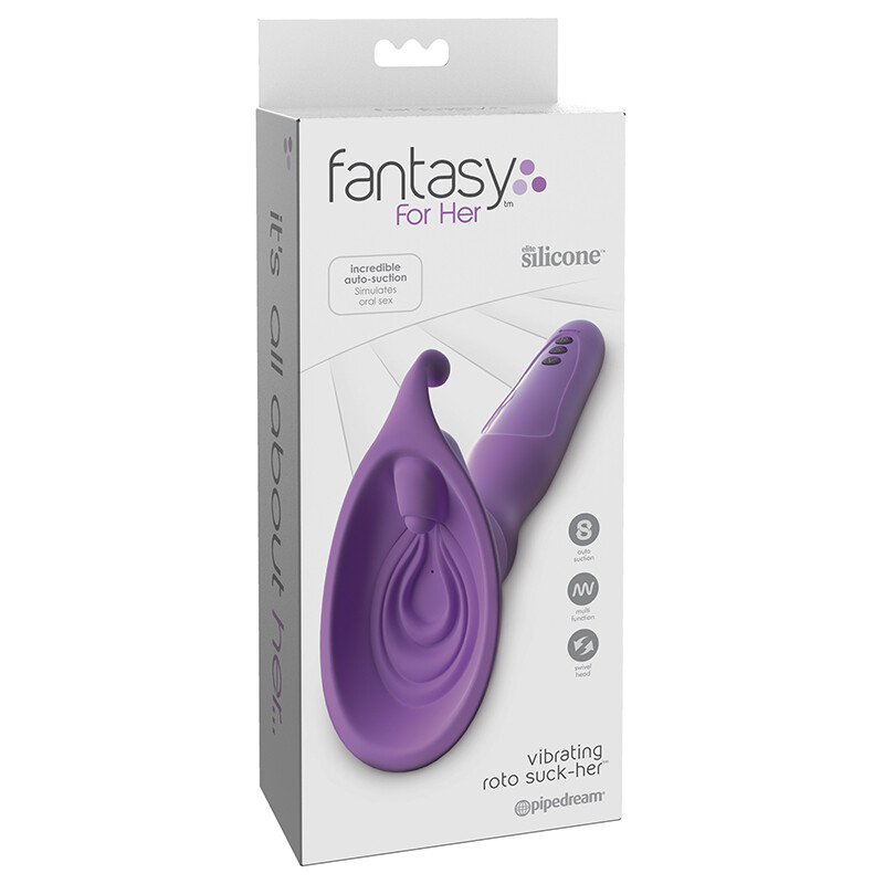 Fantasy For Her Vibrating Roto Suck-Her Suction Vagina Pump Simulates Oral Sex gallery