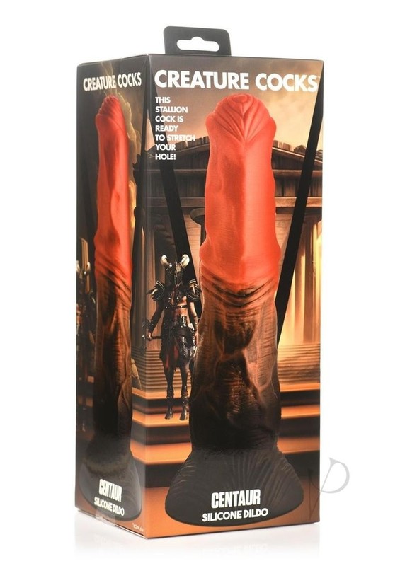 Creature Cocks Centaur Silicone Dildo – Red/Black