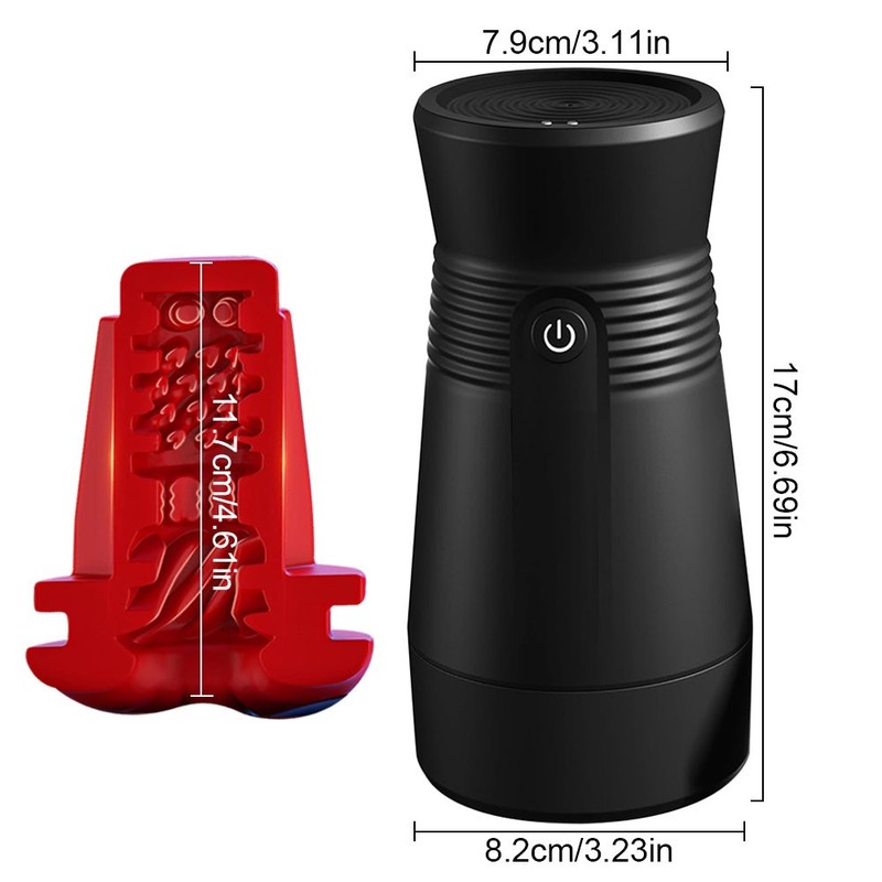 Blowjob Automatic Masturbater Cup 3D Stroker Masterbator Adult Sex Toy for Men gallery