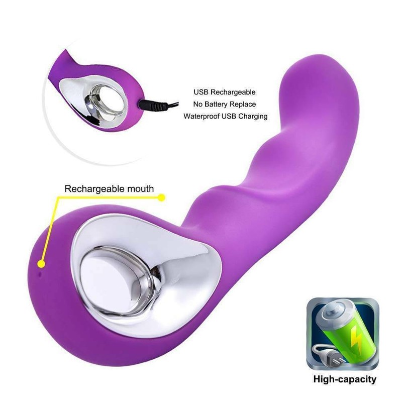10 Modes Vibrator G-Spot Multispeed Massager Dildo with Handle Adult Sex Toys US gallery