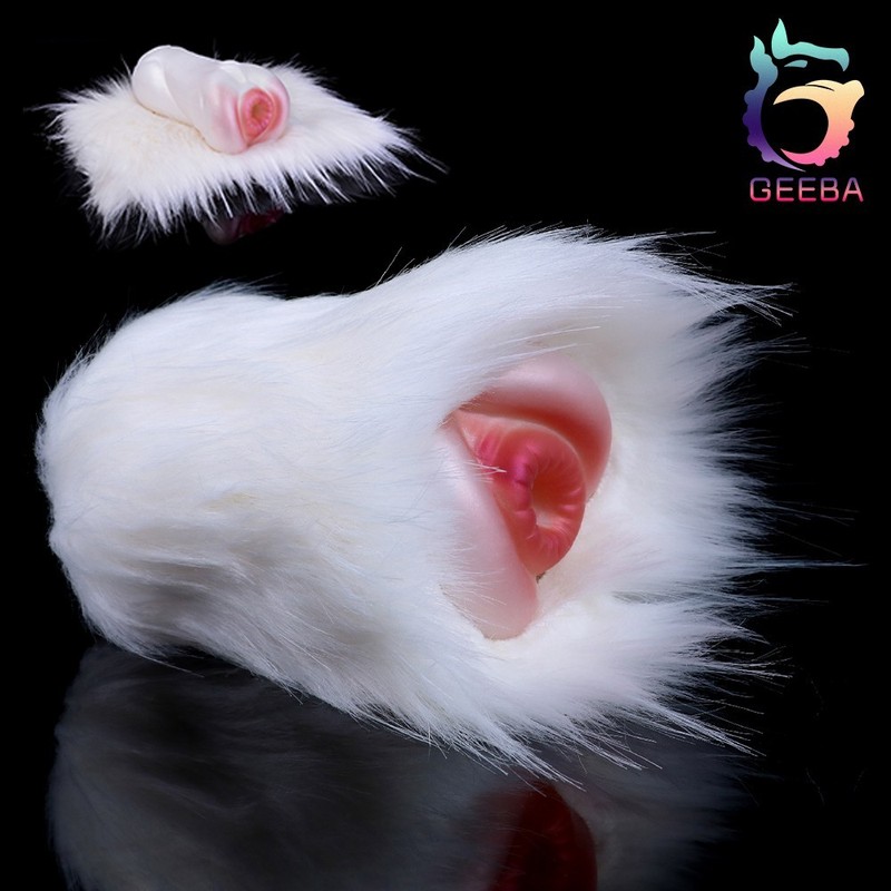 Fantasy Masturbators Sex Toy for Men Furry Penis Stroker Doll Silicone Vaginal