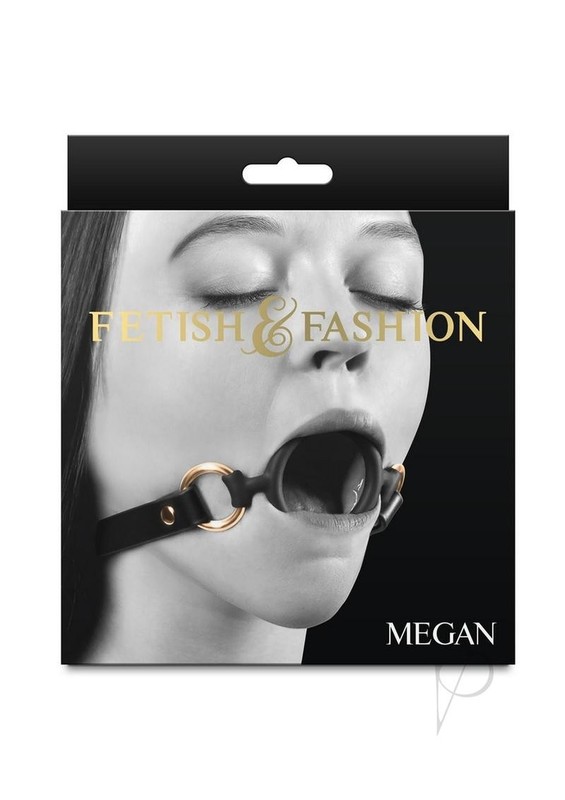 Fetish and Fashion Megan Silicone Ball Gag – Black