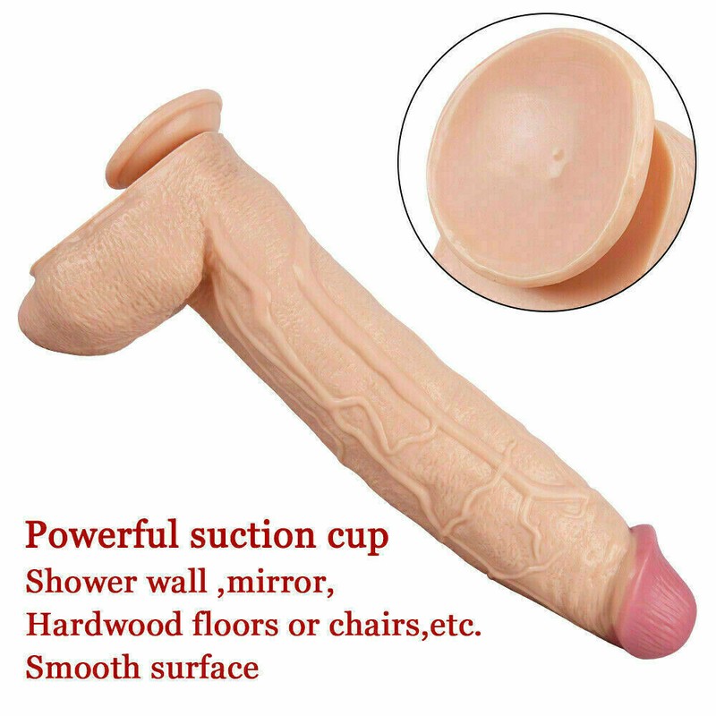 13'' Super-Long-Huge-Monster-Dildo-Realistic-Cock-Big-Giant-Penis-Sex-Adult-Toy gallery