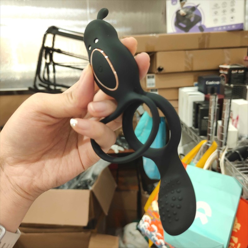 Vibrating APP Control Cock Ring Delay Ejaculation Penis Vibrator Sex Toys Male