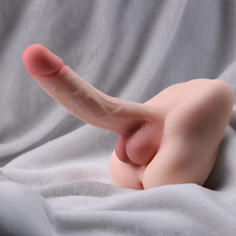 Penis Huge Lifelike Sex Dildo Doll Male Body Torso Adult Sex Toy For women USA gallery