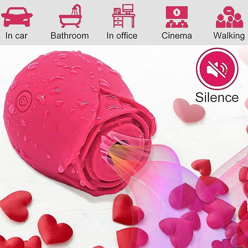 10-Modes Licking Sucking Massage Sex Toys Clitoris Stimulator Massager Vibrator