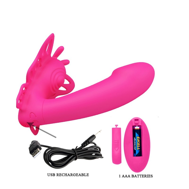 Wireless Remote Control Vibrating Clitoral G-spot Vibrator Stimulator Massager gallery
