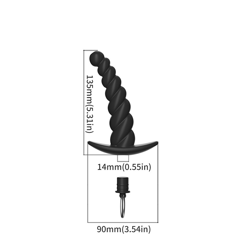 Hollow Anal Plug Dilator Expansion Tunnel Butt Plug Ass Sex Toys Anal Buttplug