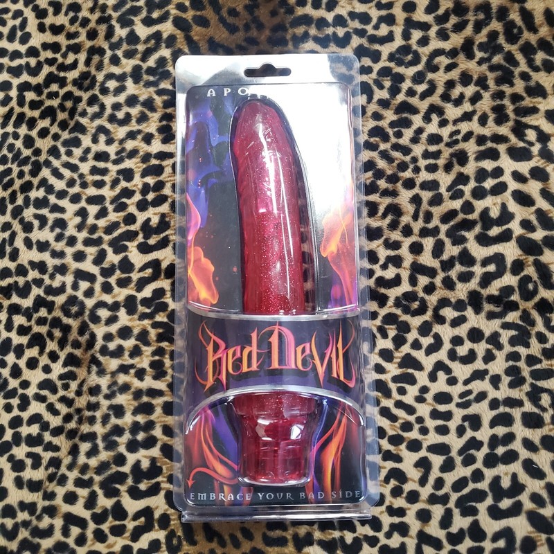 Blush RED DEVIL 😈 Apollyon 🔥 MultiSpeed Vibrator 🔥 Embrace Your Dark Side 7.7