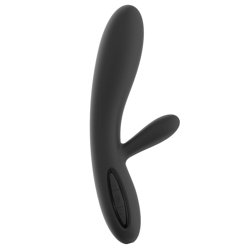 Svakom Lucas USB Rechargeable Long Lasting 48 Hour Luxurious Rabbit Vibe Black