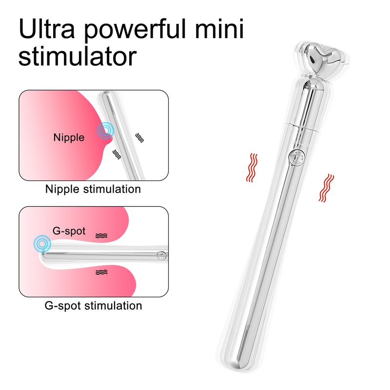 Vibrator Mini Massager Wand Bullet Clit G-spot Dildo Rechargeable Women Sex Toys gallery