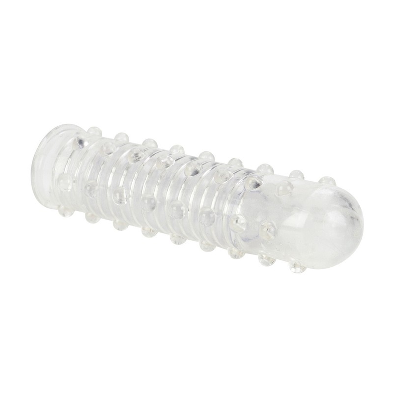Clear Hand-Job Reversible Penis Stroker Ribbed Masturbation Sleeve Sex Toy gallery