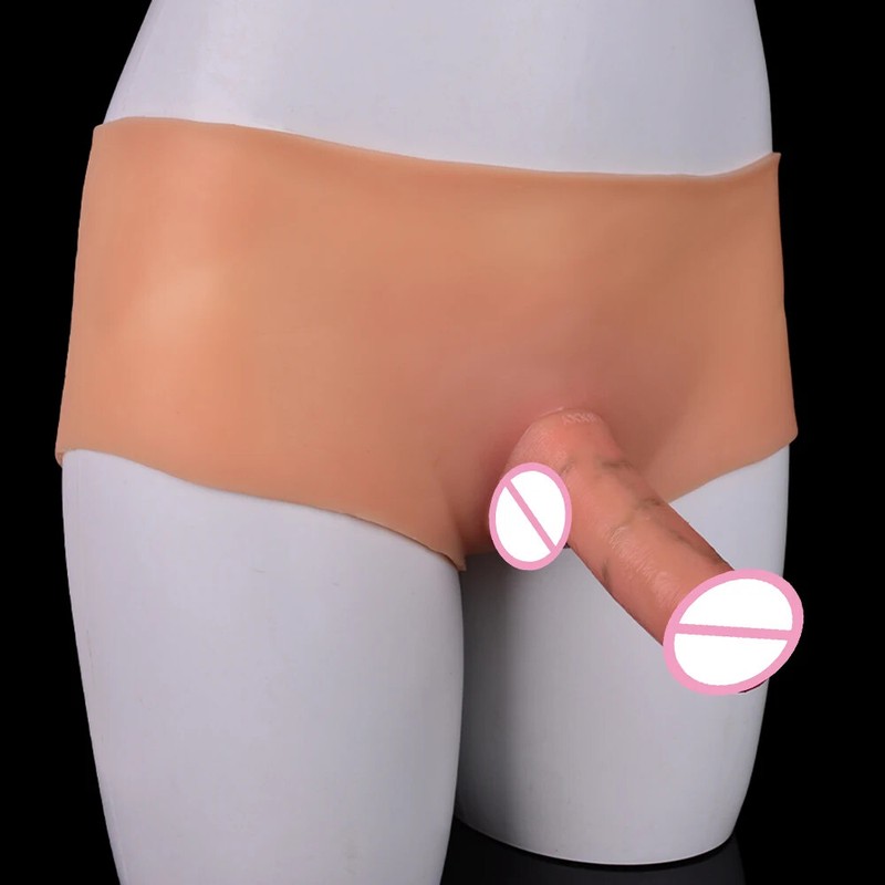 Realistic Strap-Dildo Pants With Small Solid Penis For Begainer Lesbian Women