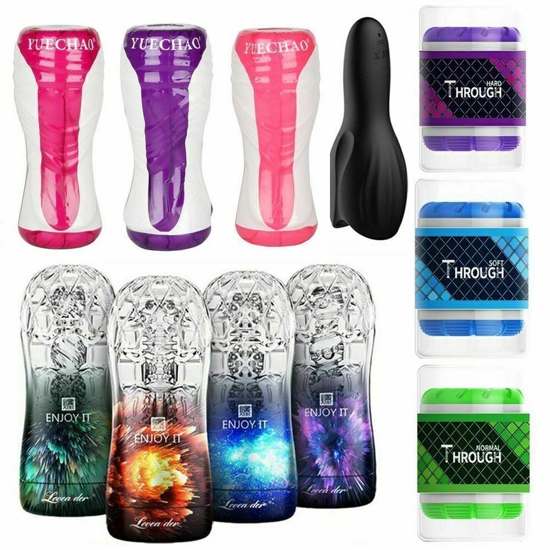 Male Masturbator Cup for Men Realistic Pocket Pussy Vagina Stroker Adult Sex Toy