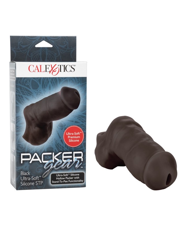 California Exotic Novelties Packer Gear Ultra Soft Silicone STP, Black, 3-inch