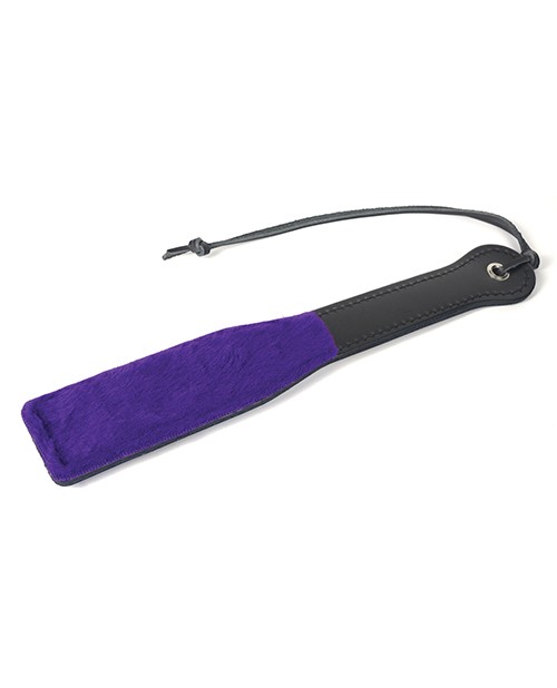 Spartacus 12&Prime; Faux Fur Paddle – Purple