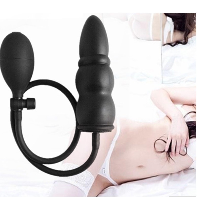 *** LARGE QUALITY INFLATABLE_BUTT PLUG ANAL_BEADS DILDO_ UP EXPANDING *** gallery