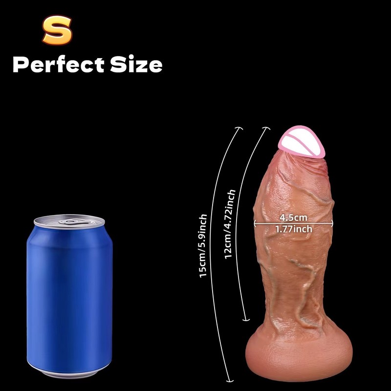 Silicone Huge Realistic Thick Big Penis Dildo Dong Anal G-spot Sex Toy for Women