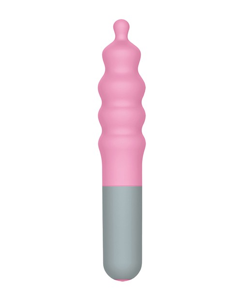 Rock Candy Bubble Gusher Stimulator – Pink/Grey