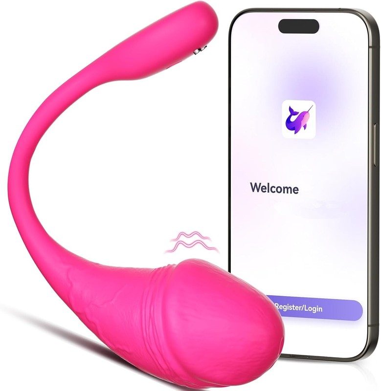 Sex Toys APP Control Vibrator- Couple Sex Toys Wearable Panty Egg Dildo Anal