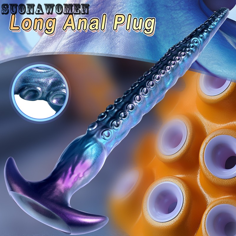 Tentacles Penetration Anal Plug Ass Butt Plug Dildo Anal Dilator Adult Sex Toys