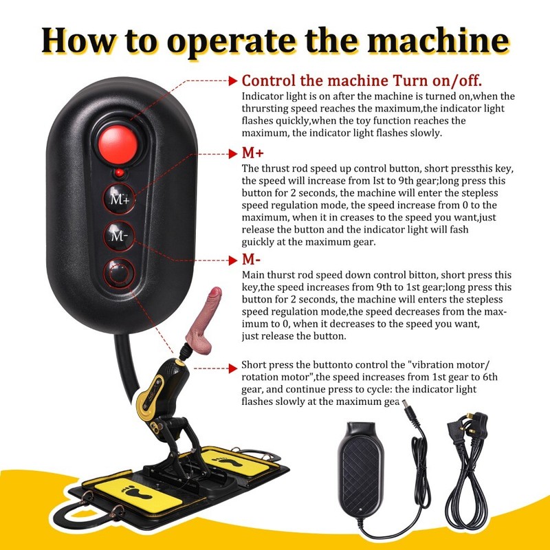 Hands-Free Sex Machine Love Machine Vibrator Stimulator Thrusting Heating Dildo gallery