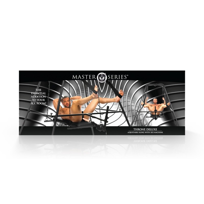 Throne Deluxe Adjustable Sling with Sex Machine