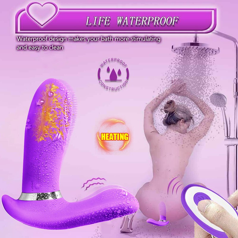 Remote Wearable Dildo Vibrator G-Spot-Massager Panties Sex Toy for-Women-Couples gallery