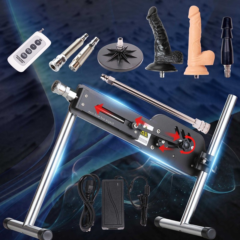 Electric Sex Machine Dildo Love Machine Fuckmachine for Women With 6 Accessories gallery