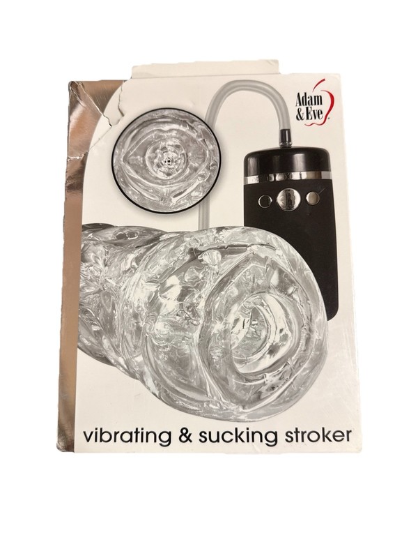 Adam & Eve Vibrating & Sucking Stroker AE-WF-1448-2 | New in Box | Adult Toy