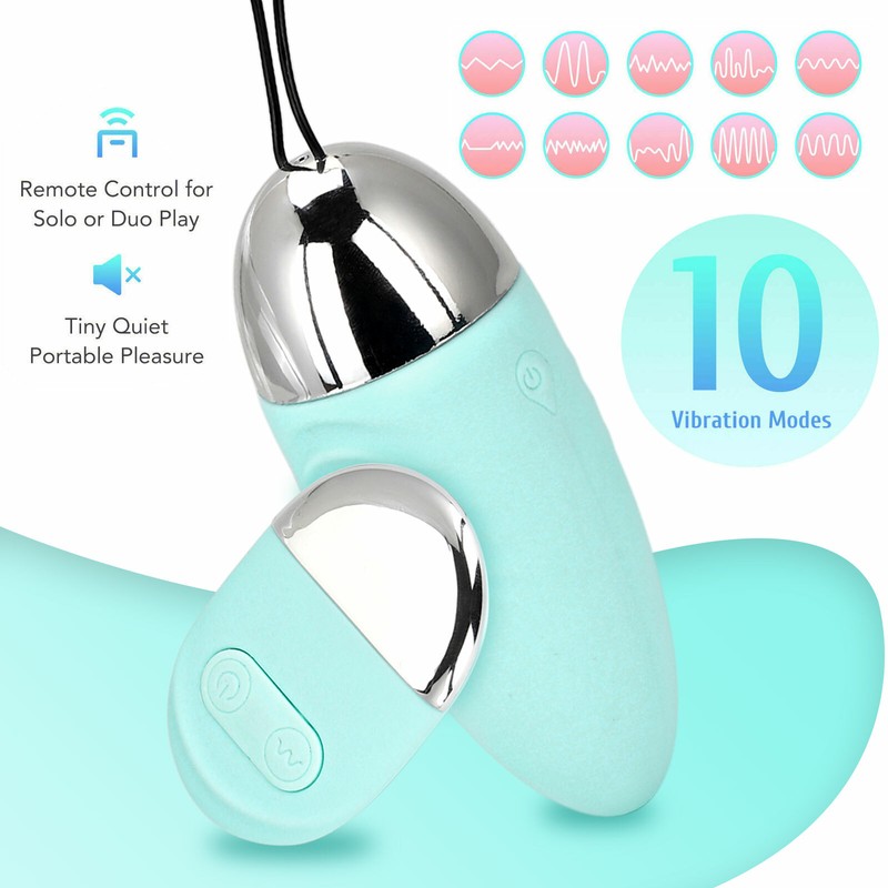 Multispeed Remote Control Vibrating Bullet Egg Vibrator Sex-Toy for Women Men gallery