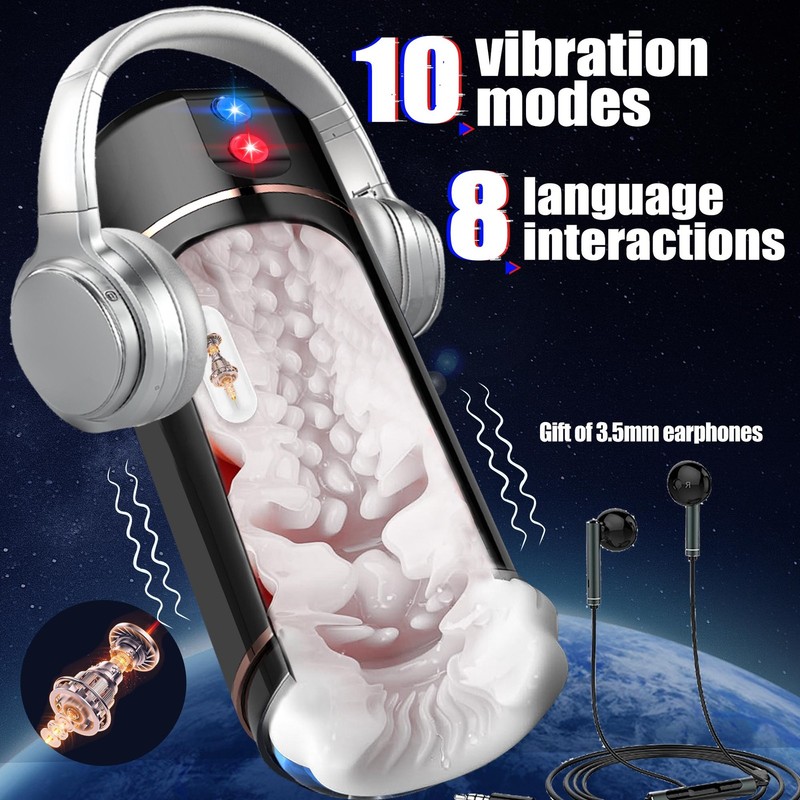 Automatic Stroker Male Mastubator Pussy Blowjob Pocket Handsfree Machine Sex Toy gallery
