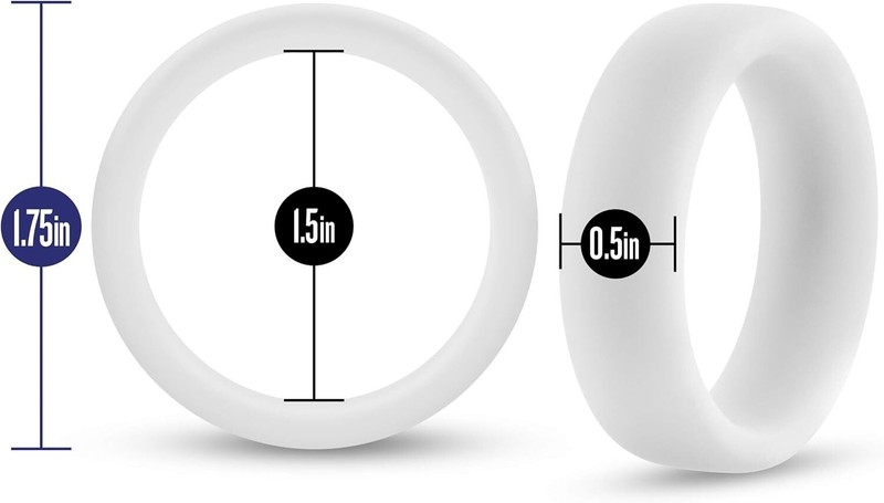 Eden Pro C Ring Satin Smooth Body Safe Silicone Strong & Stretchy Sex Toy