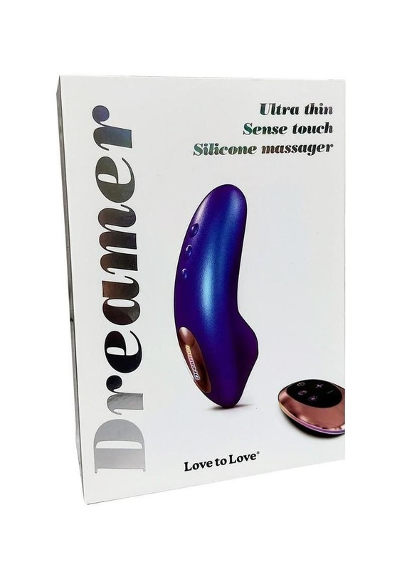 Love To Love Dreamer Sense Touch Vibrator with Remote - Iridescent Night