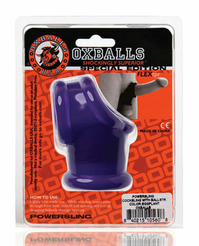 Oxballs POWERSLING Cock Penis Ring Erection Sling with Ball Stretcher Sex Toy
