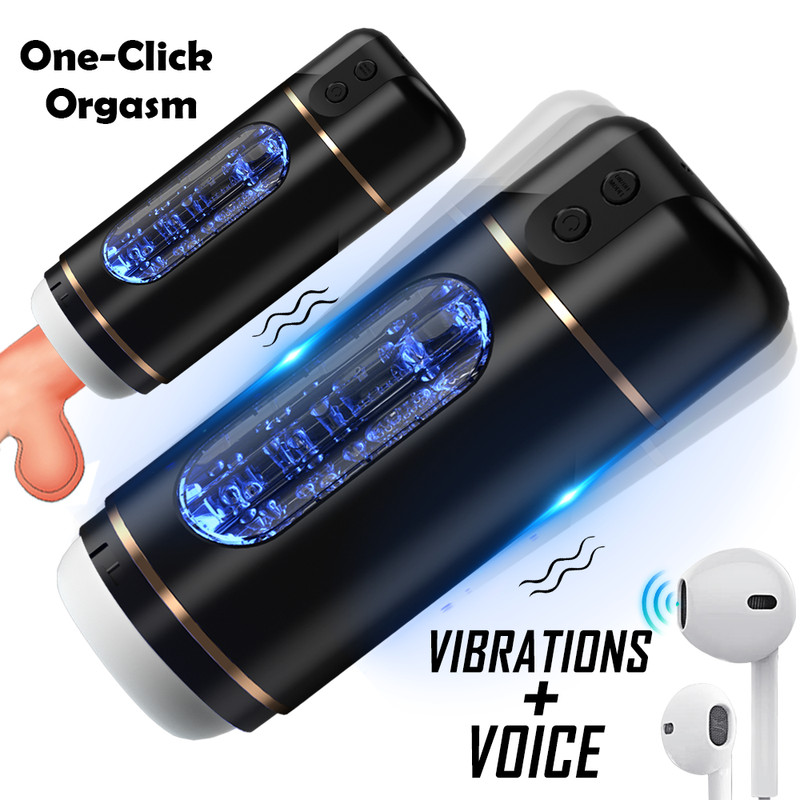 Sex Machine Blowjob Automatic Handsfree Male Masturbators Cup-Stroker Men Toys