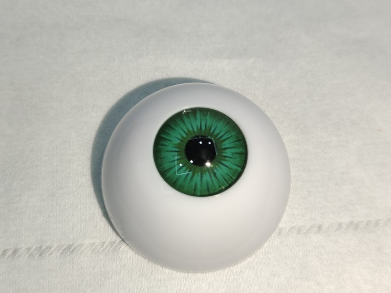 A pair of eyes for sex Adult doll Head Love TPE Dolls toy -green-20g
