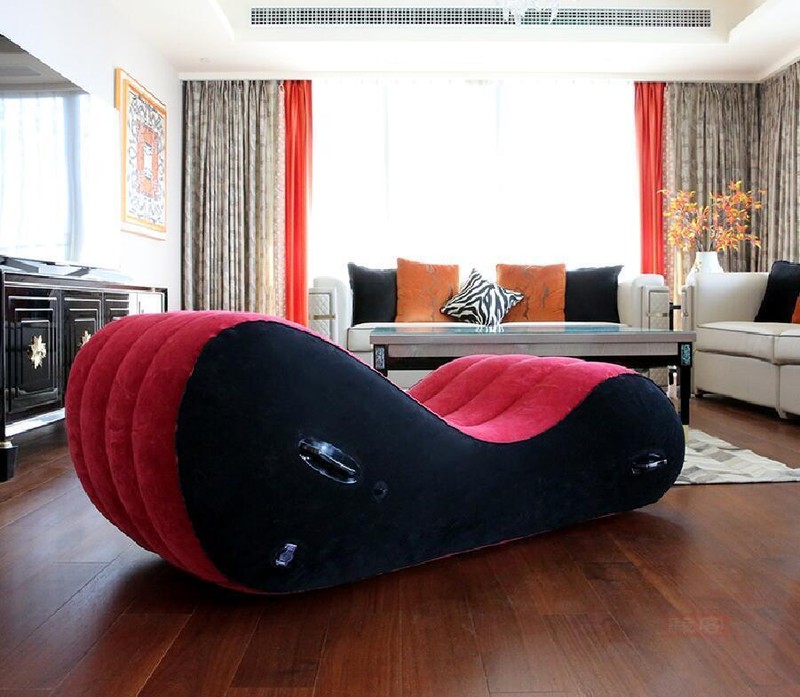 Inflatable Sexy Sofa Bed Adult Game Love Chair Living Room Furniture for Couples gallery