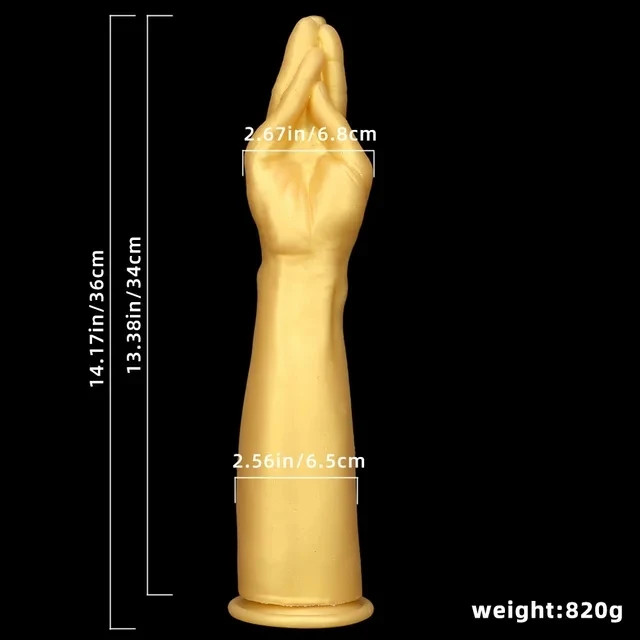 Huge Fisting Anal Plug Hand Dildo Long Thrust Big Buttplug Anal Dilator Sex Toys